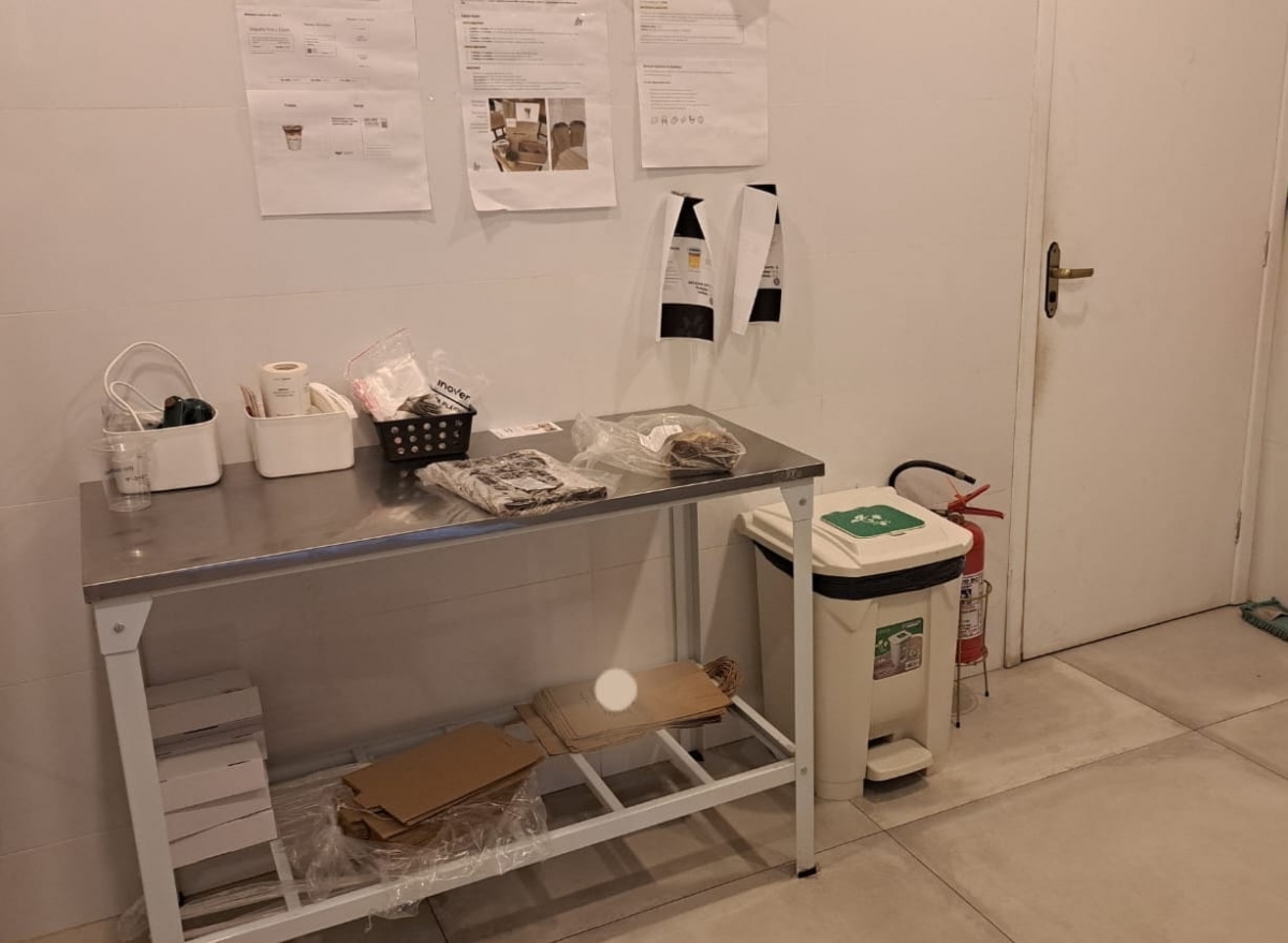Estrutura pronta para cafeteria/milk shake/salgados/bolos
