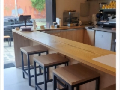 Estrutura pronta para cafeteria/milk shake/salgados/bolos