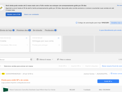 Fabrica de Moveis Estofados + Conta do Mercado Livre Gold e Outros Marketplaces +Cnpj fonecedores