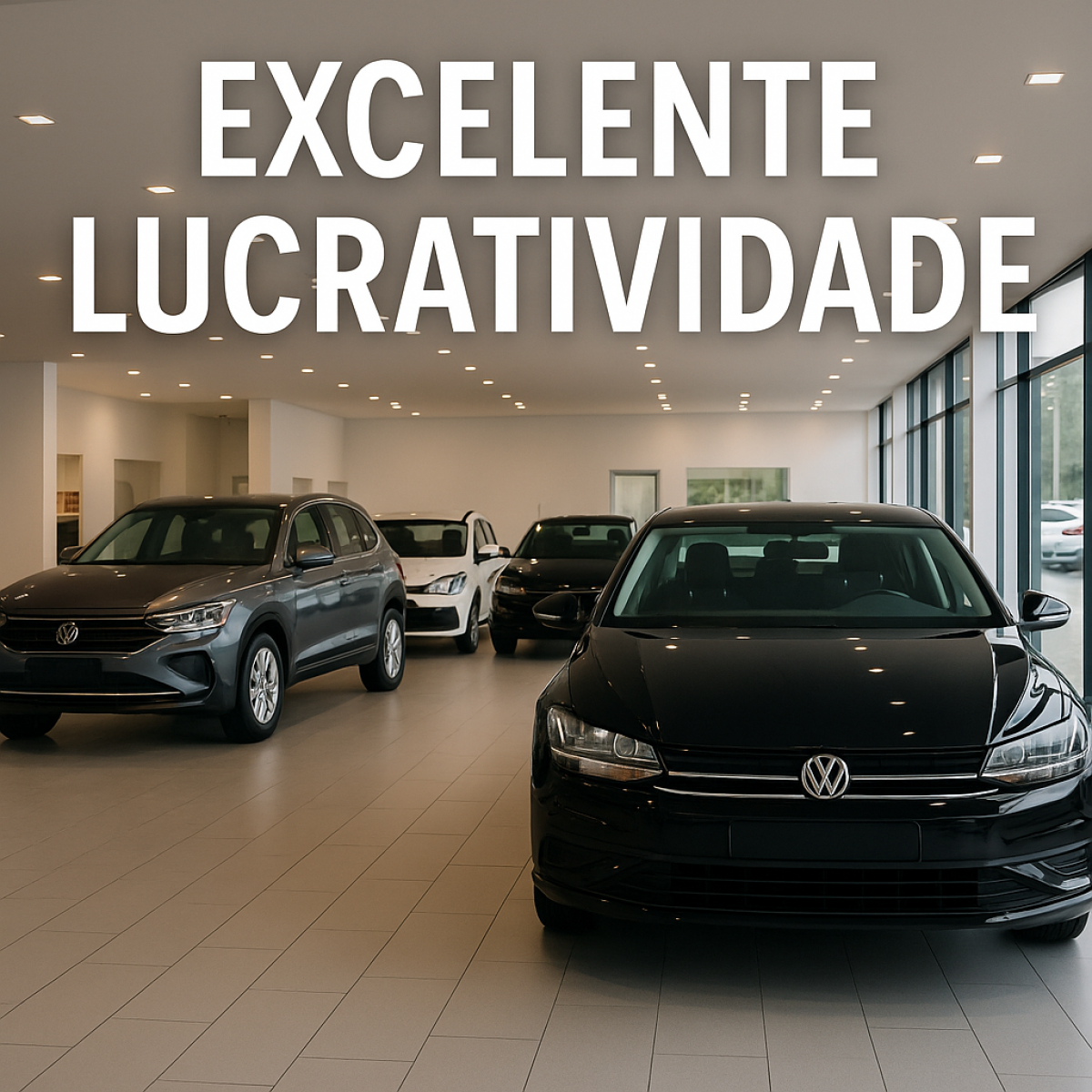 Negócio Consolidado no Comércio de Veículos à Venda – Alta Rentabilidade