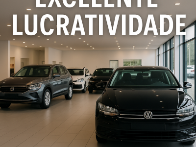 Negócio Consolidado no Comércio de Veículos à Venda – Alta Rentabilidade