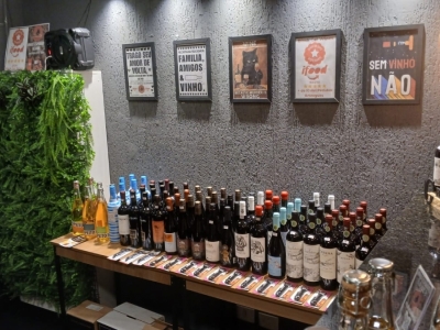 Loja de Vinhos Fisica e Loja no Ifood  Bairro Santa Cecilia