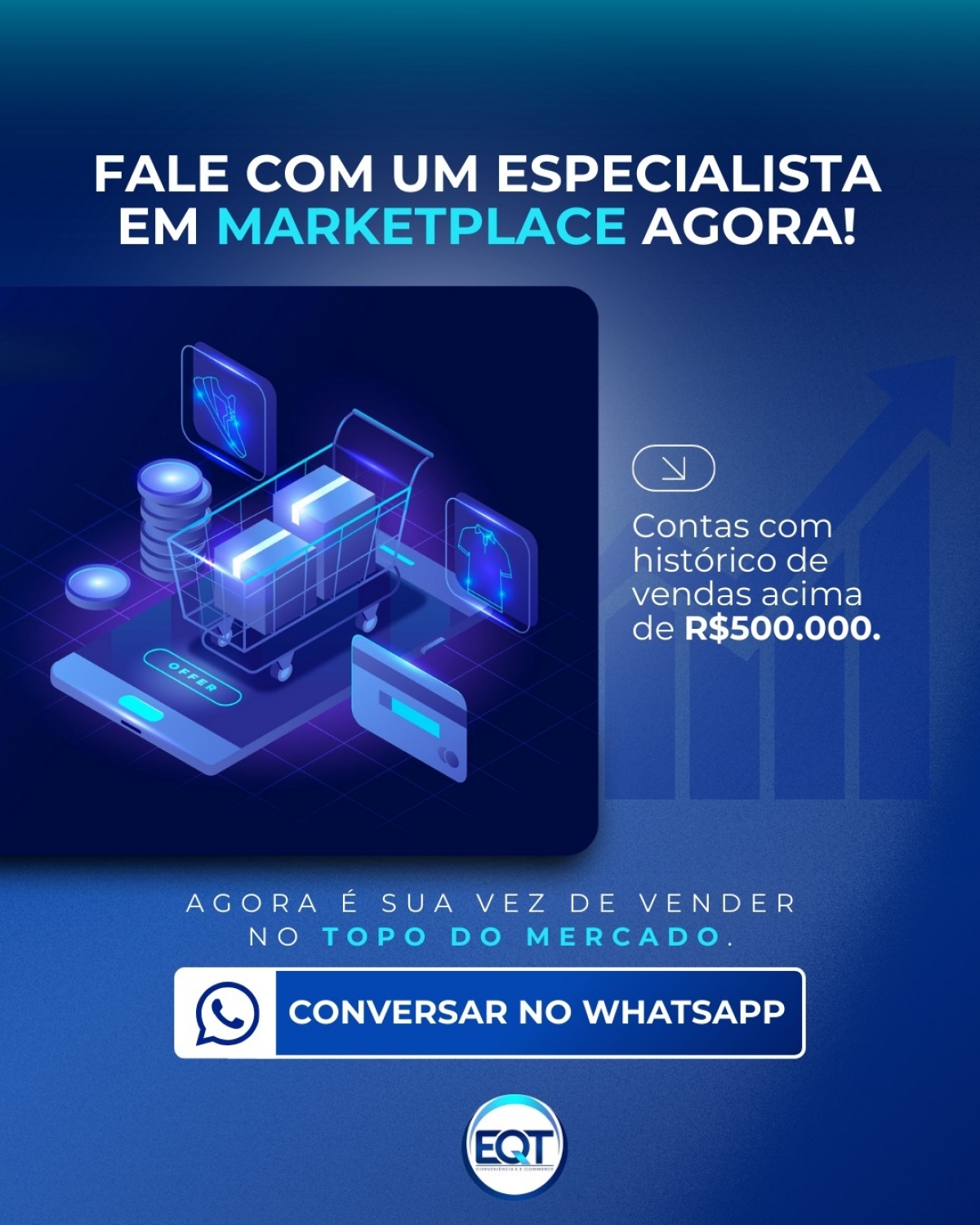 VENDA DE CONTA MERCADO LIVRE 