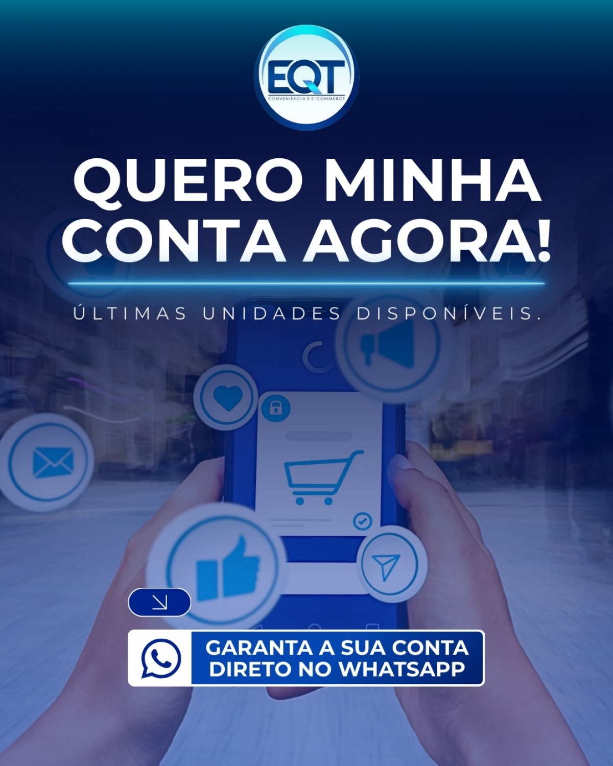 VENDA DE CONTA MERCADO LIVRE 