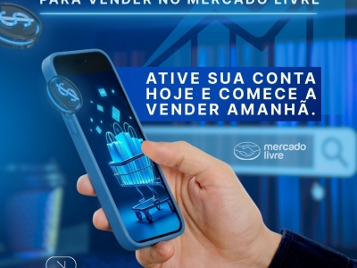 VENDA DE CONTA MERCADO LIVRE 