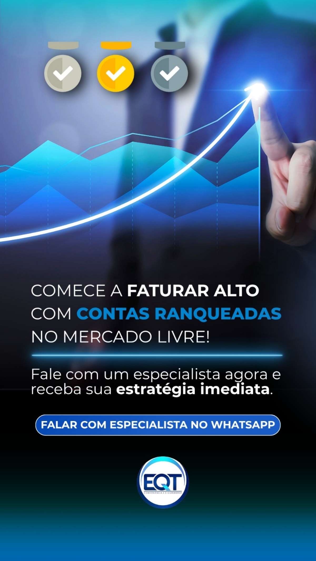 Lote com 10 Contas no Mercado Livre