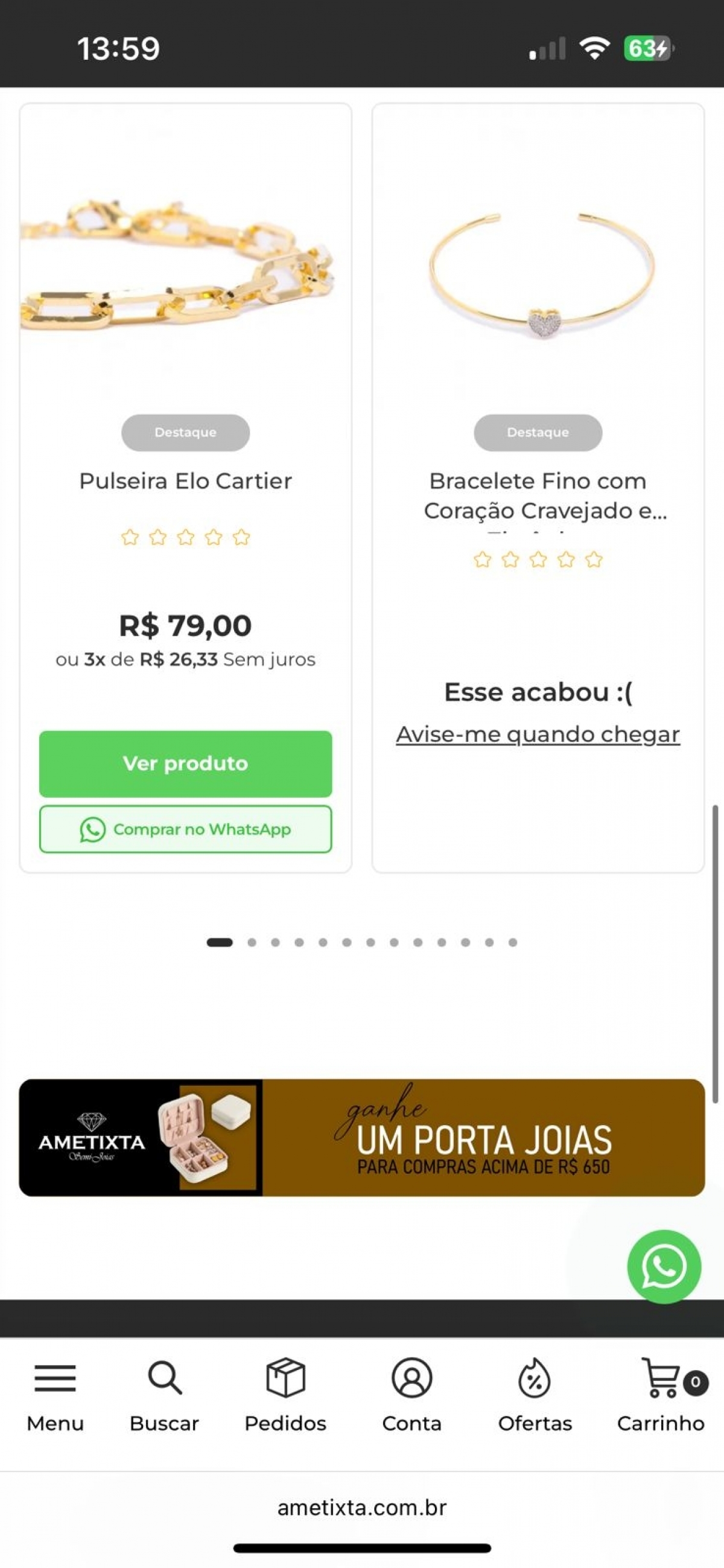 Ametixta Semijoias