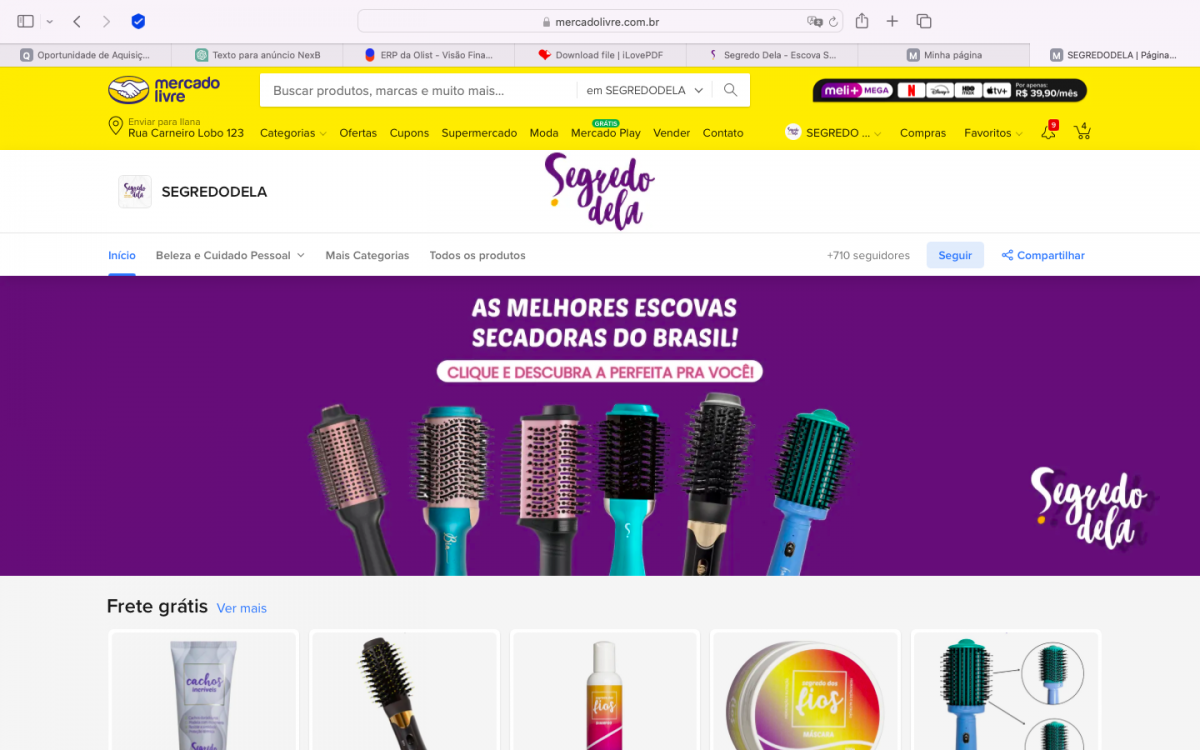 Oportunidade de Aquisição: Marca Segredo Dela – 6 Anos no Mercado de Beleza e Estilo