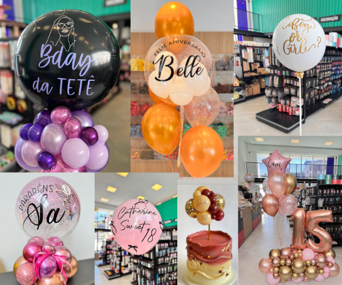Artigos de Festas e Balões Personalizados