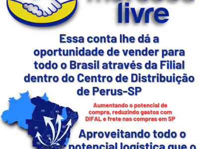 Empresa e Conta Mercado Livre à Venda – Filial dentro do CD Perus (Oportunidade Única)
