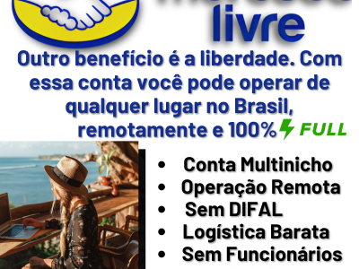 Empresa e Conta Mercado Livre à Venda – Filial dentro do CD Perus (Oportunidade Única)