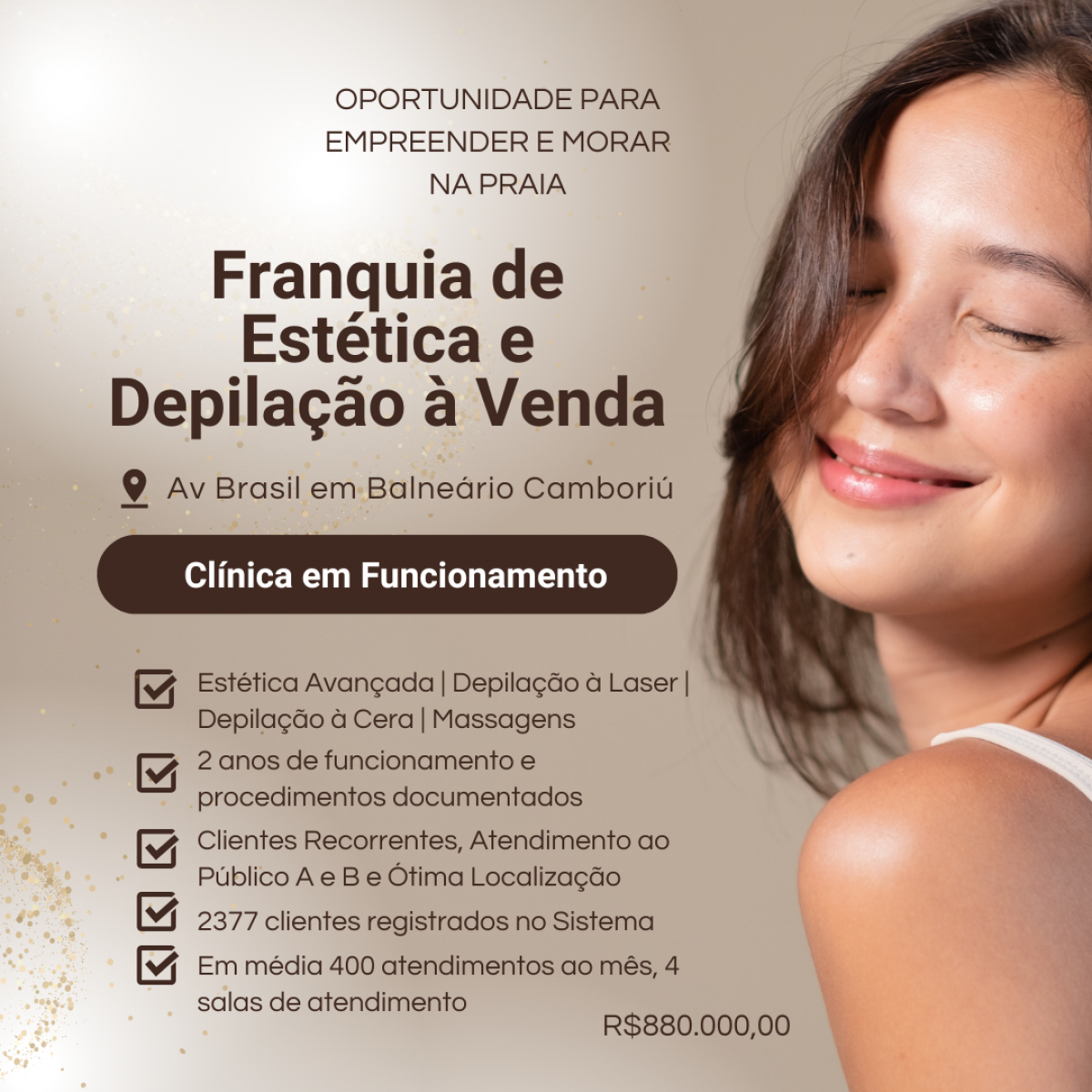 Clínica de Estética e Depilação em Balneário Camboriú
