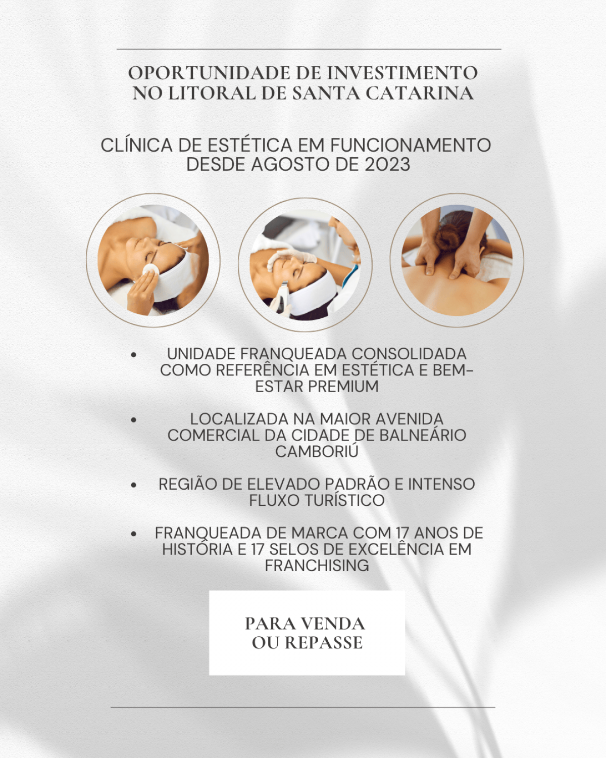Clínica de Estética Alto Padrão em Balneário Camboriú