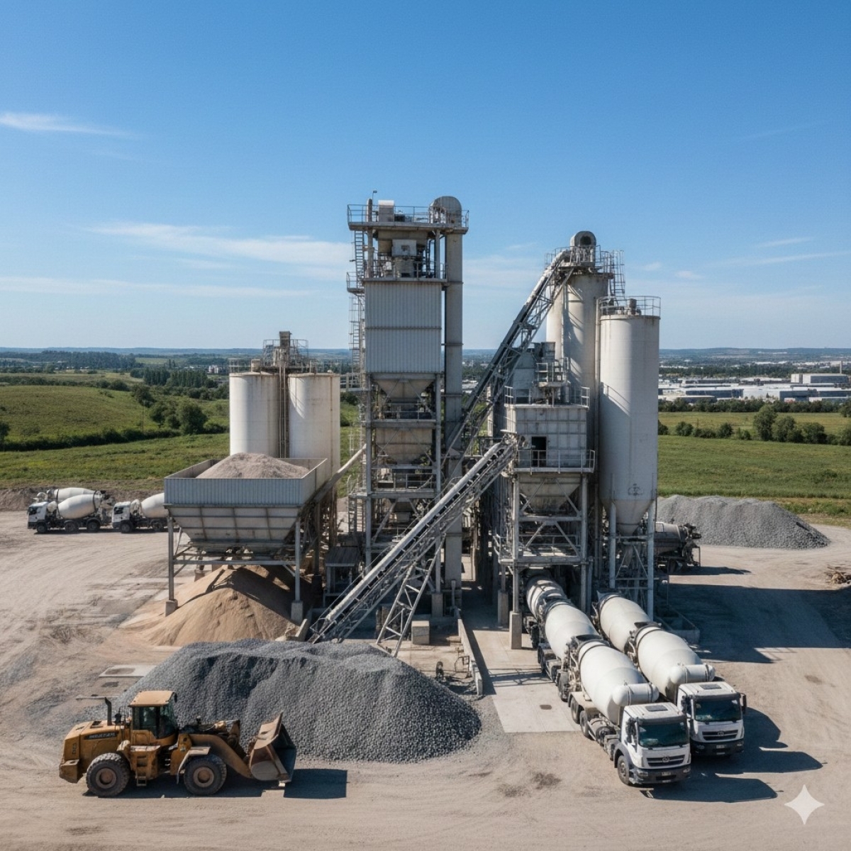 Usina de concreto à venda