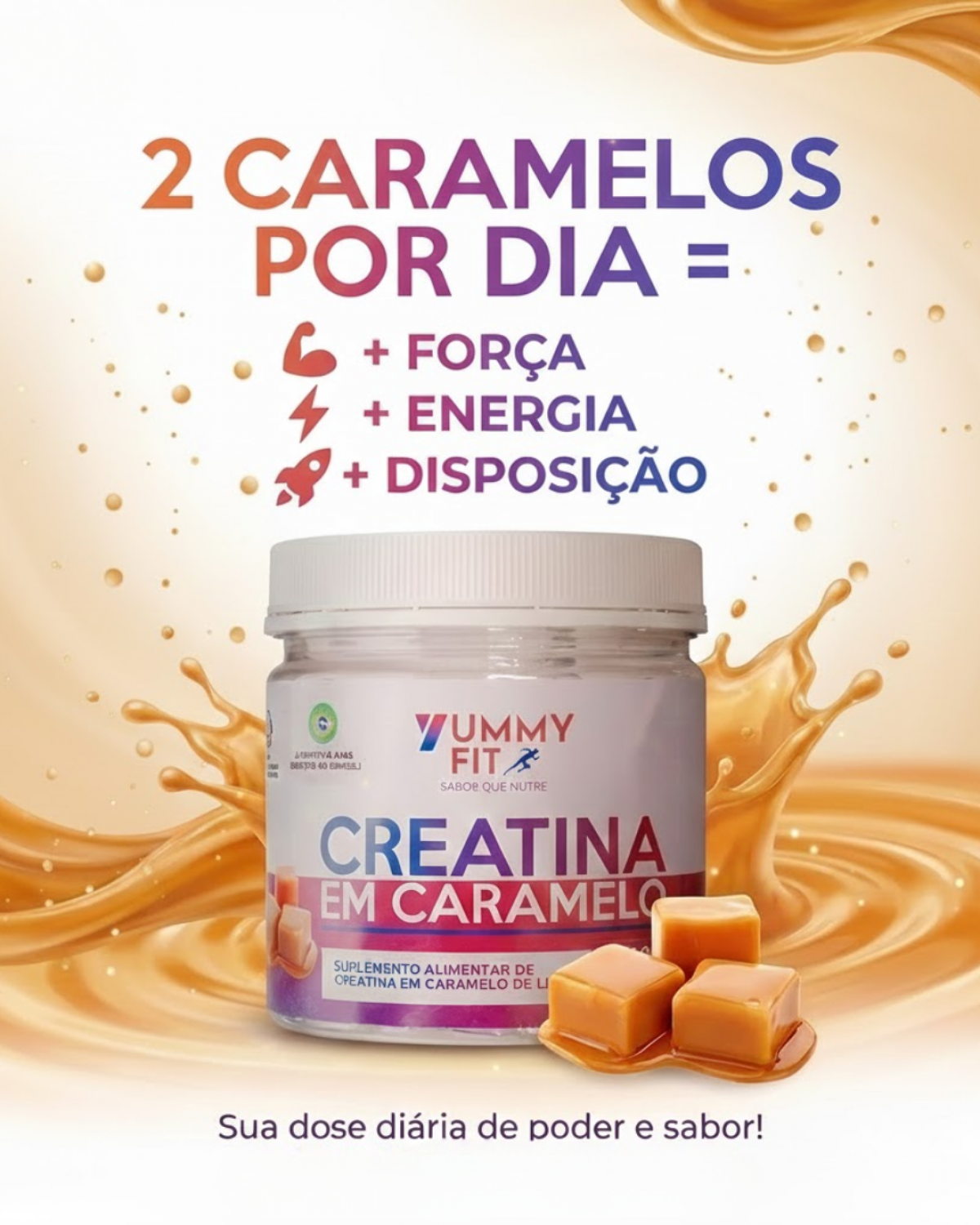 Vendo Marca de suplementos inovadora — Creatina em caramelos e Melatonina gummy | Produtos validados e identidade forte