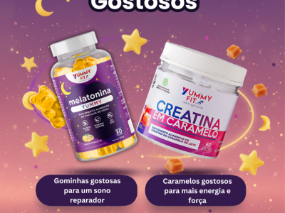 Vendo Marca de suplementos inovadora — Creatina em caramelos e Melatonina gummy | Produtos validados e identidade forte