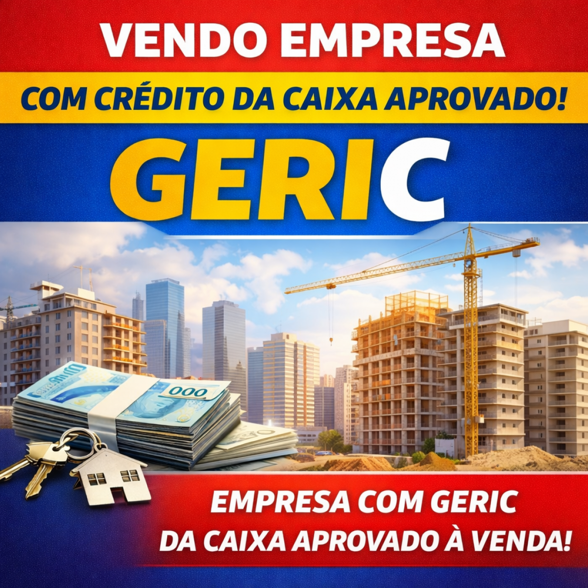Vendo Construtora Gericada com 40 Milhões 