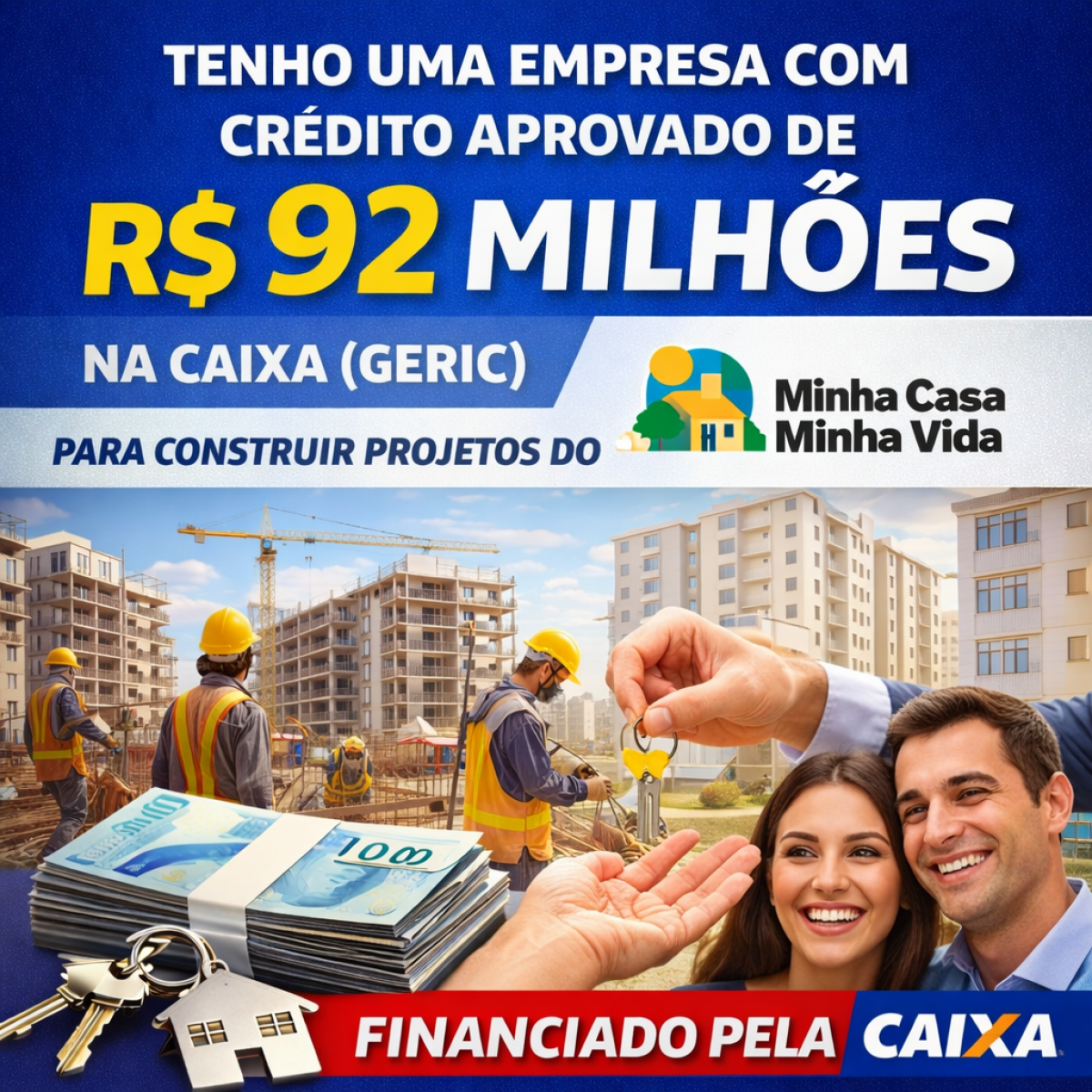 Vendo Construtora Gericada com 40 Milhões 