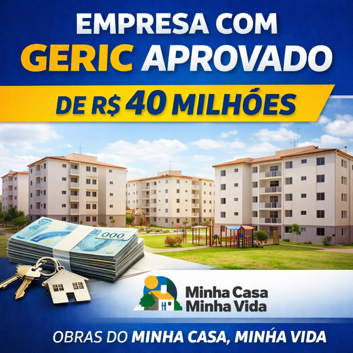 Vendo Construtora Gericada com 40 Milhões 