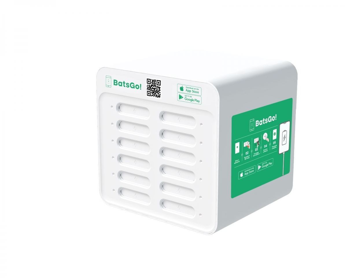 Batsgo — Serviço de aluguel de powerbanks (baterias portáteis)