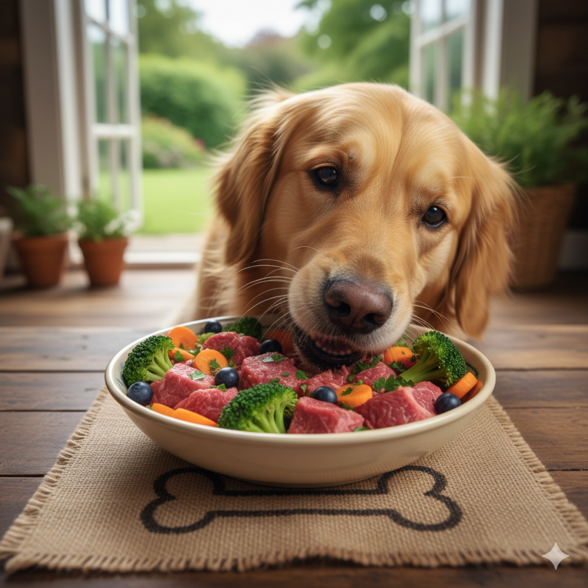 Produção de Alimento Natural para cães e gatos