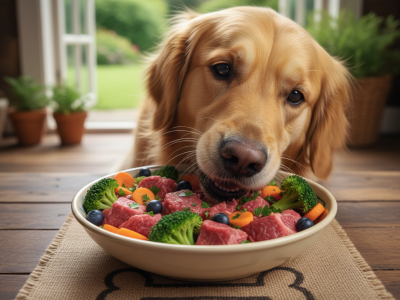 Produção de Alimento Natural para cães e gatos