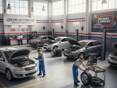 centro automotivo mecanica, eletrica ar cond injeção eletr