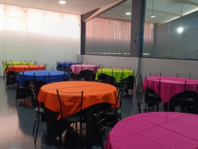 Parque de trampolim indoor 
