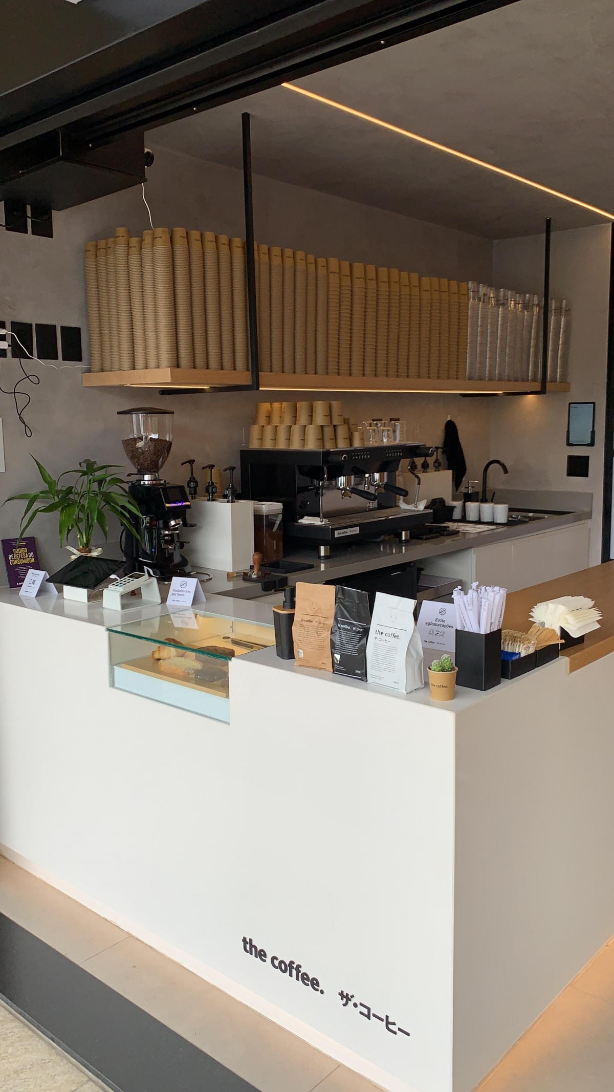 Loja de café instagramável