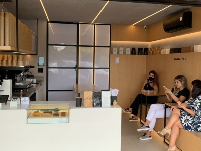 Loja de café instagramável