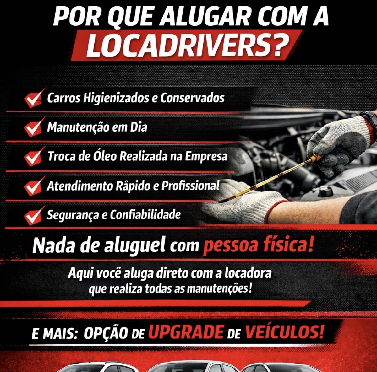 Locação de veículos 