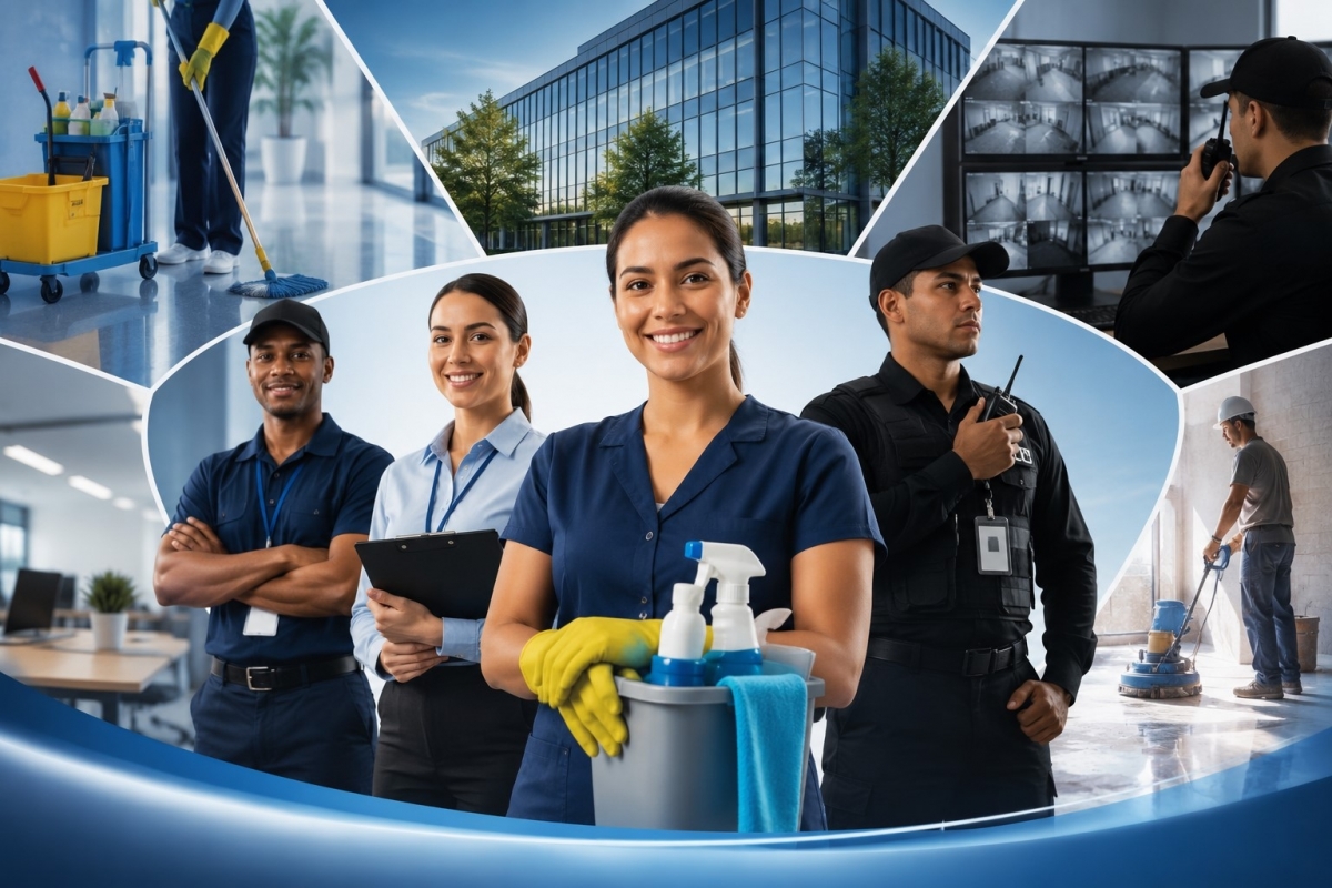 Empresa de Terceirização de Serviços de limpeza, Portaria, Vigilância e Apoio ADM (facilities).