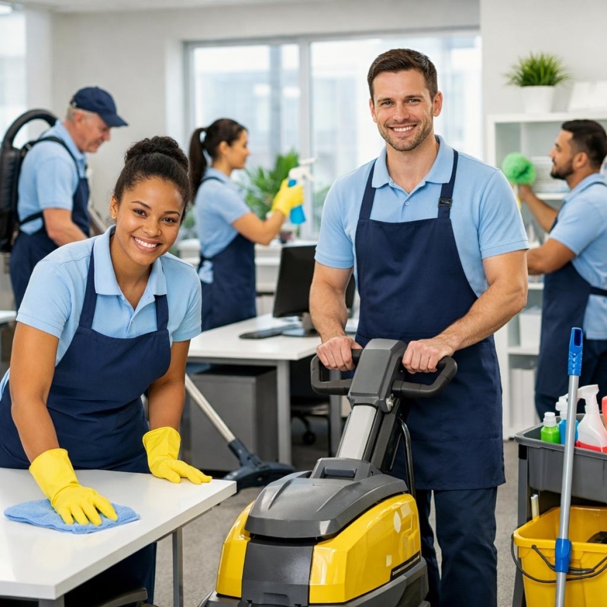 Empresa de Terceirização de Serviços de limpeza, Portaria, Vigilância e Apoio ADM (facilities).