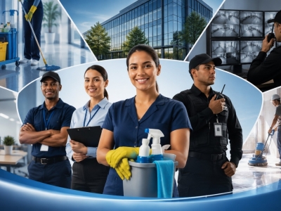 Empresa de Terceirização de Serviços de limpeza, Portaria, Vigilância e Apoio ADM (facilities).