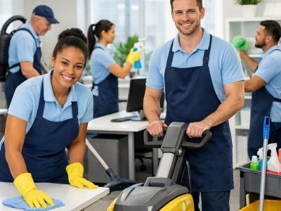 Empresa de Terceirização de Serviços de limpeza, Portaria, Vigilância e Apoio ADM (facilities).