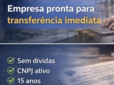 EMPRESA  À VENDA – 15 ANOS – CAMPINAS/SP CNAE - Transporte e Comércio