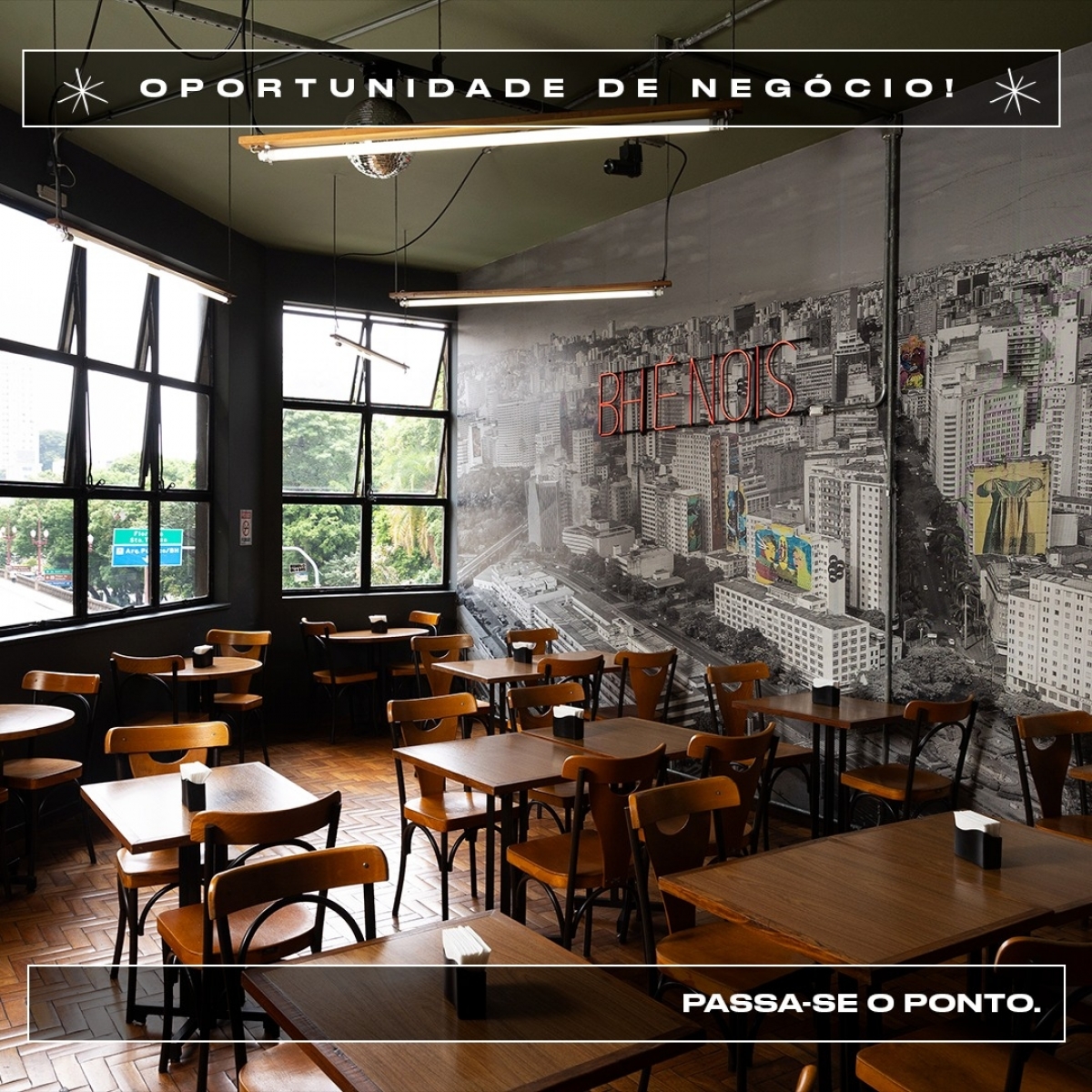 Passo Ponto de Restaurante Equipado – Centro de BH