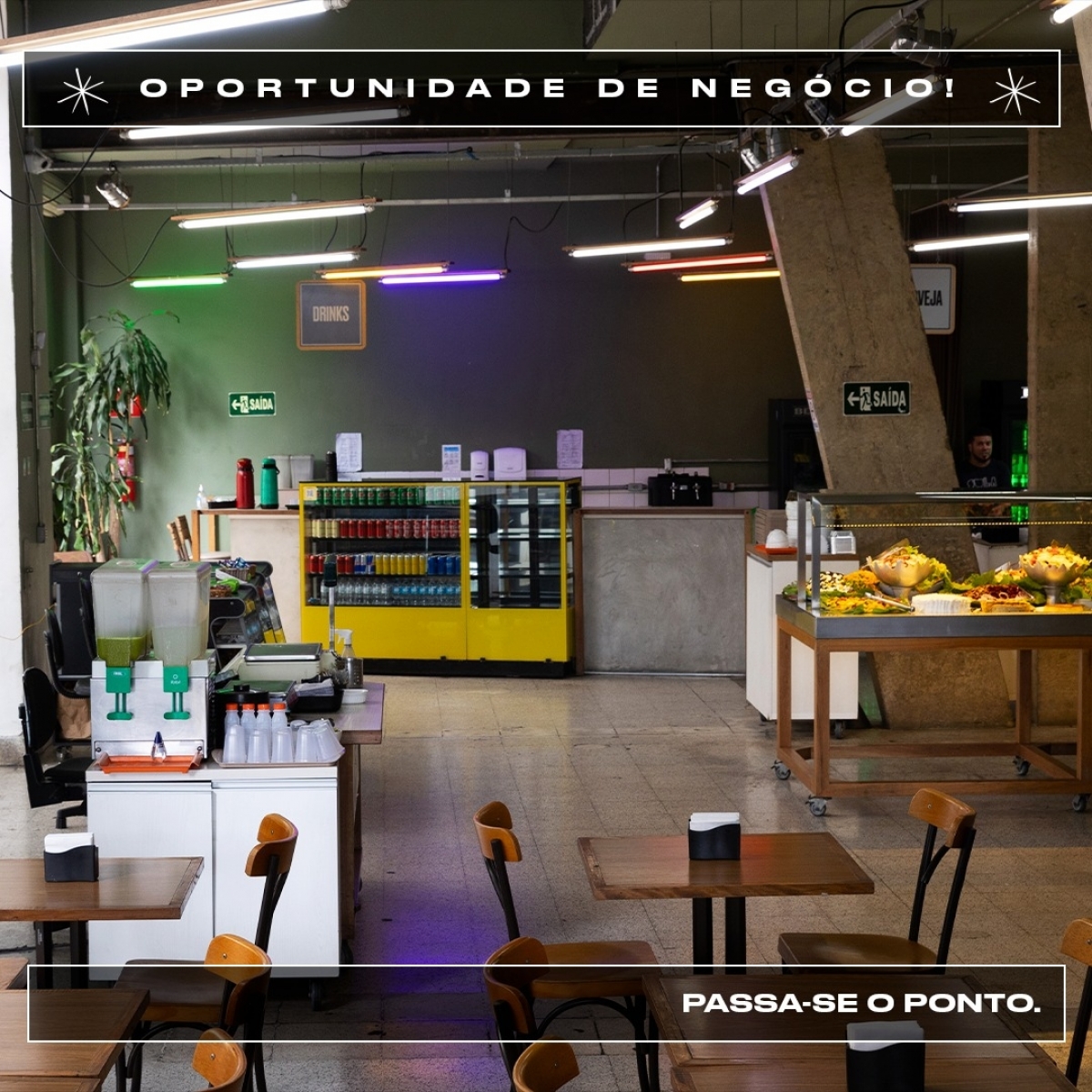 Passo Ponto de Restaurante Equipado – Centro de BH