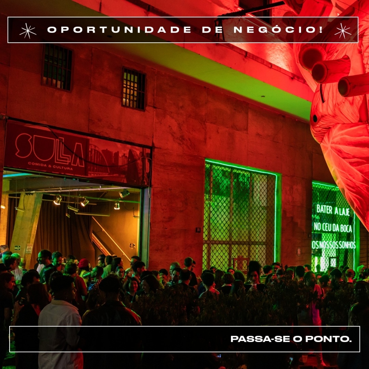 Passo Ponto de Restaurante Equipado – Centro de BH