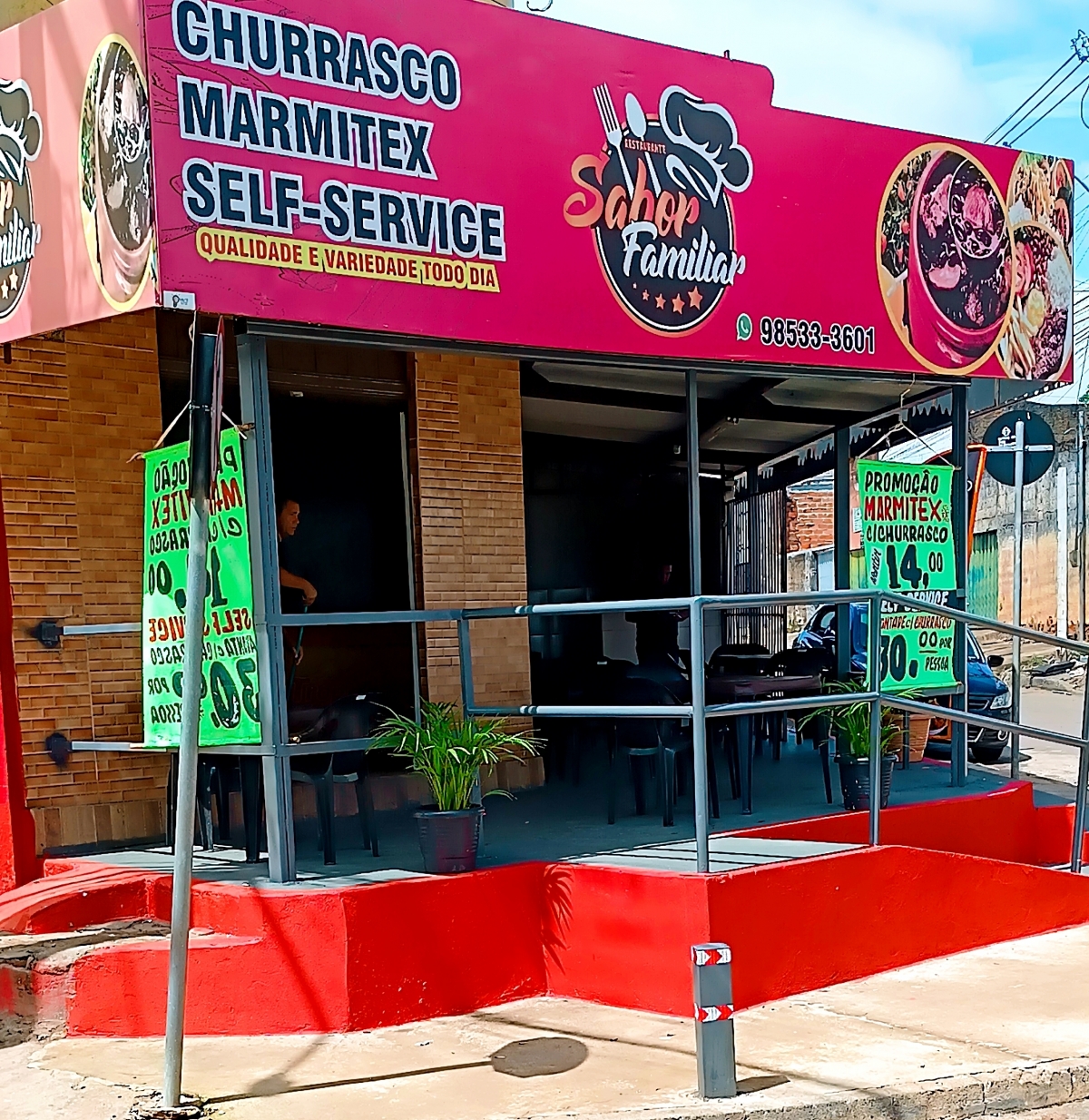Passo ponto restaurante em aparecida de Goiânia 