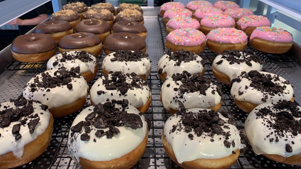 Estilo Krispy Kreme - Negócio Único Fábrica de Donuts