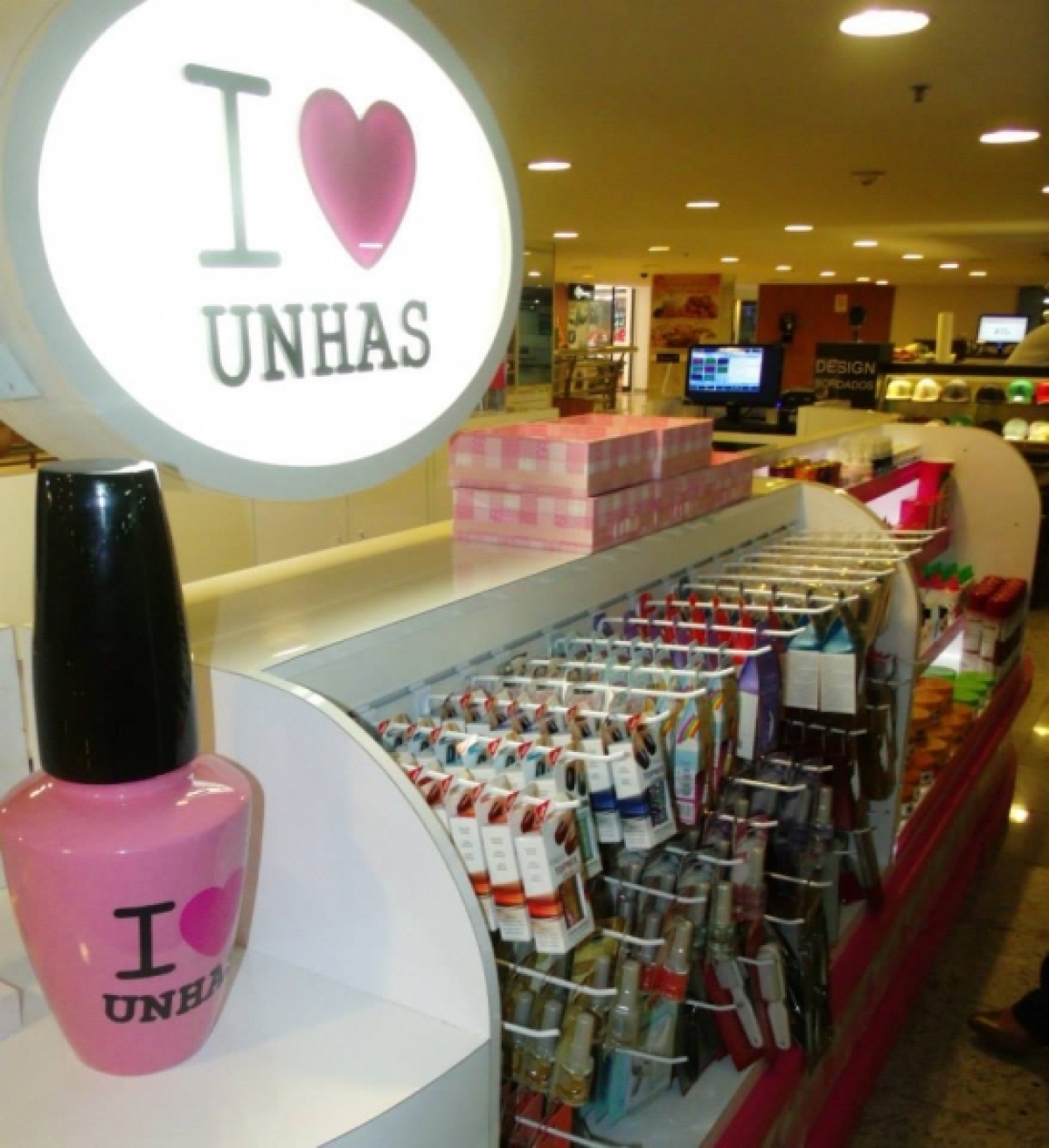 FRANQUIA DE SUCESSO I LOVE UNHAS NO BRASIL PARK SHOPPING - ANÁPOLIS-GO