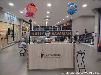 Oportunidade de repasse de quiosque da Nutty Bavarian no Tauste Supermercados — ponto estratégico com alto fluxo diário de clientes, excelente visibilidade e marca já consolidada no mercado.  Quiosque pronto para operar, ideal para quem busca investir em 