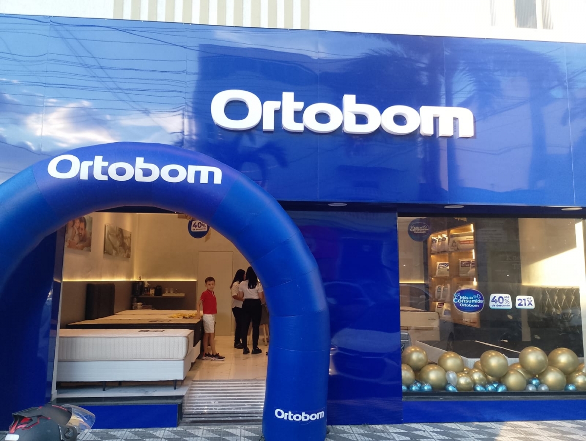 Lojas franquia Ortobom na cidade Pouso Alegre MG