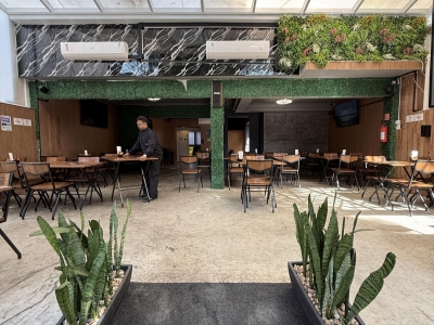 Bar Na Via Gastronômica em Santos