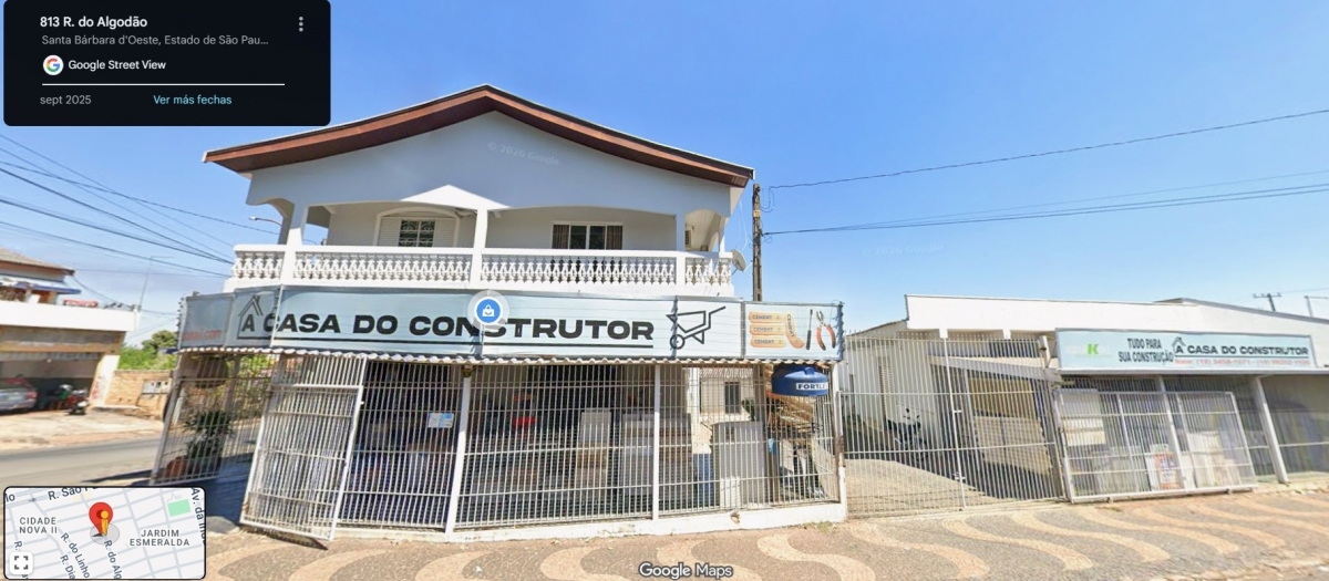 Depositio de Materiais de construção Consolidado