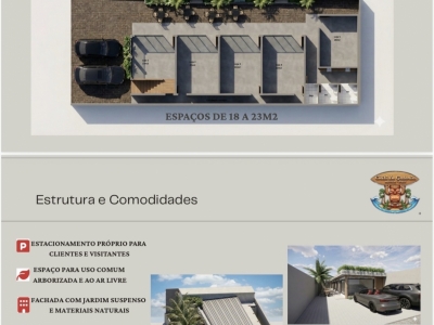 Vendo Galeria Comercial com 5 lojas 