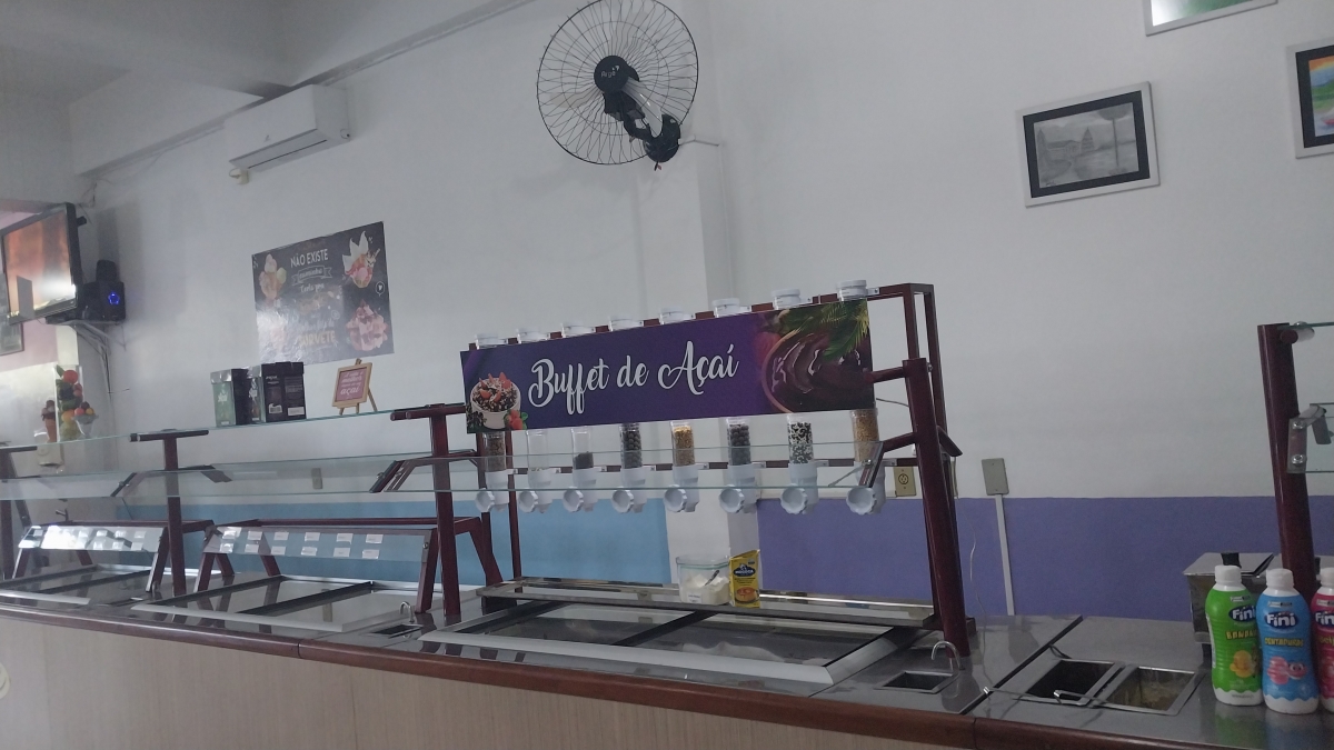 Fábrica de sorvete E sorveteria a venda.