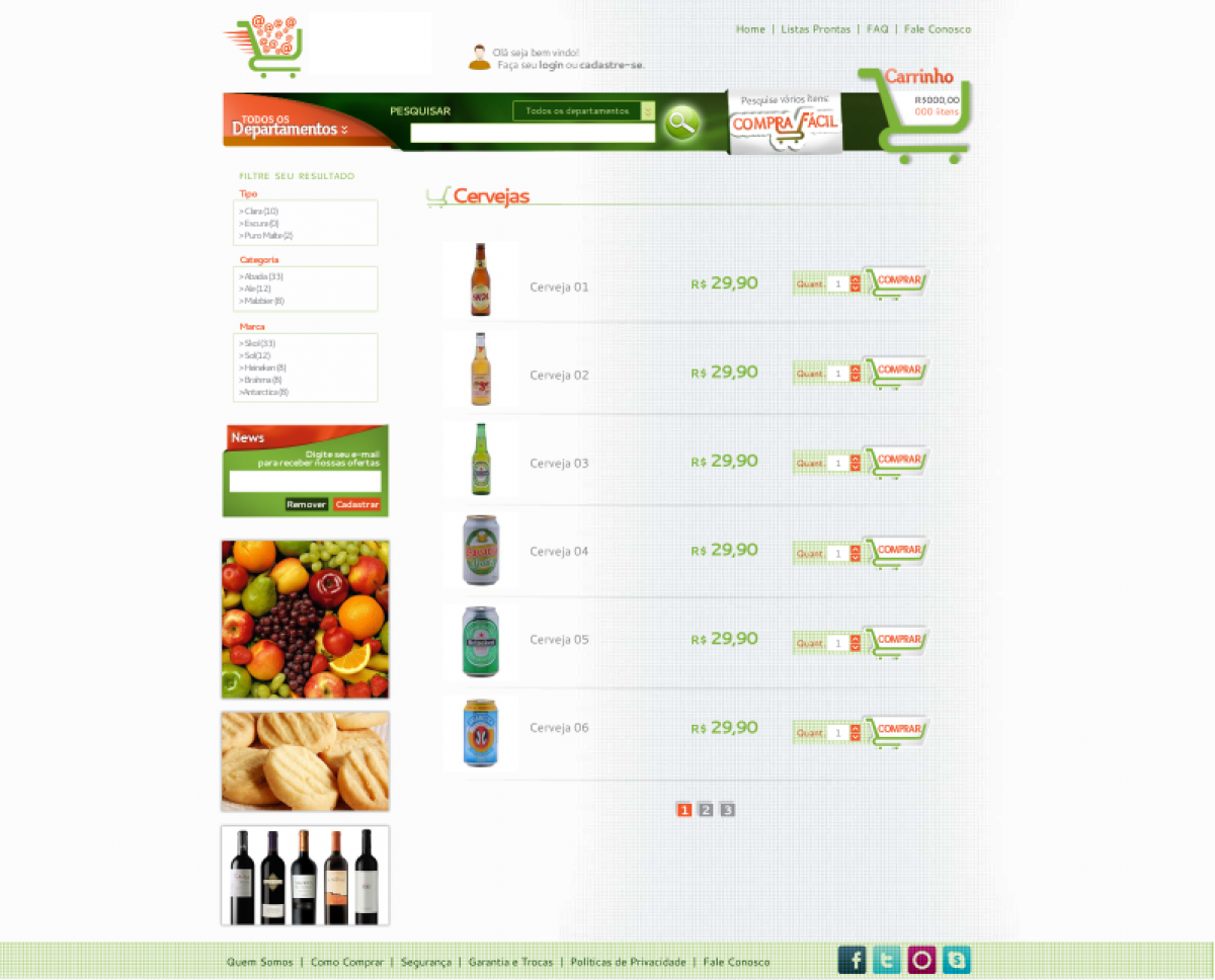 Supermercado Online