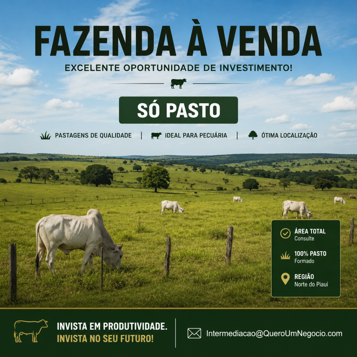VENDO FAZENDA 540 Há